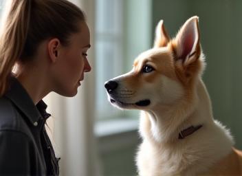 Consultation comportementale : éducateur canin observant un chien en séance
