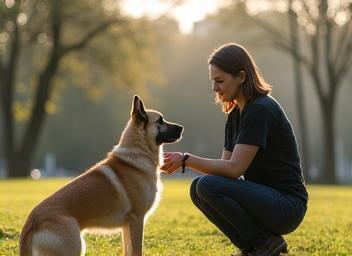 Séance privée d’éducation canine en extérieur à Paris